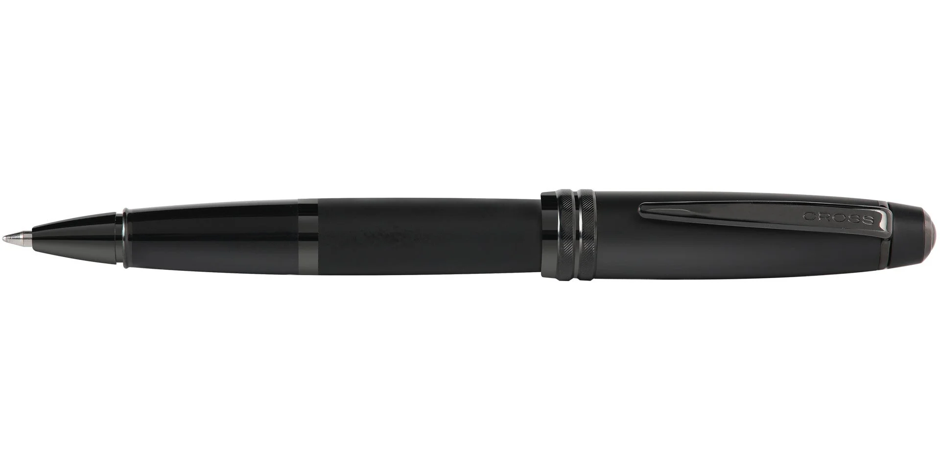 Bailey™ Matte Black Lacquer Rollerball Pen - Image 4