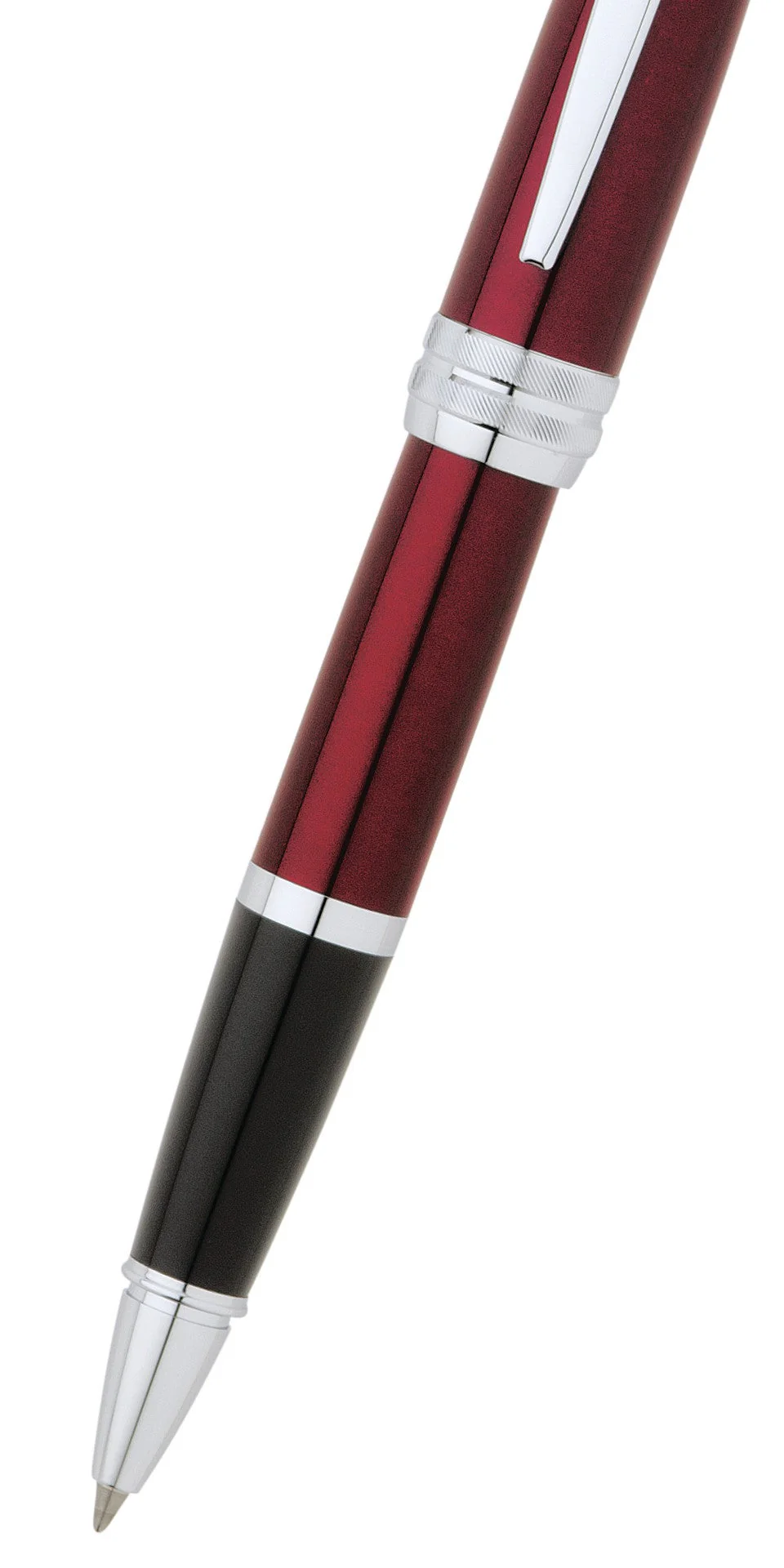 Bailey™ Red Lacquer Rollerball Pen - Image 2