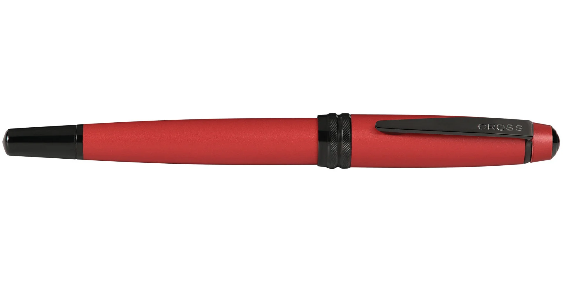 Bailey™ Matte Red Lacquer Stainless Steel Medium Nib Fountain Pen - Image 6