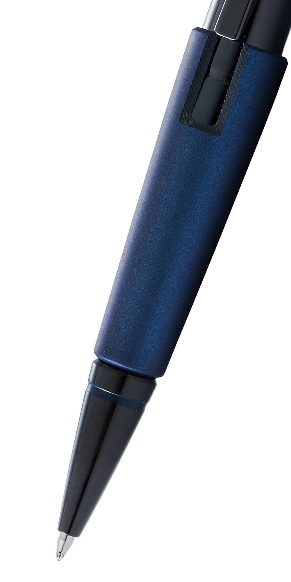 Edge™ Matte Blue Lacquer Gel Rollerball Pen - Image 2