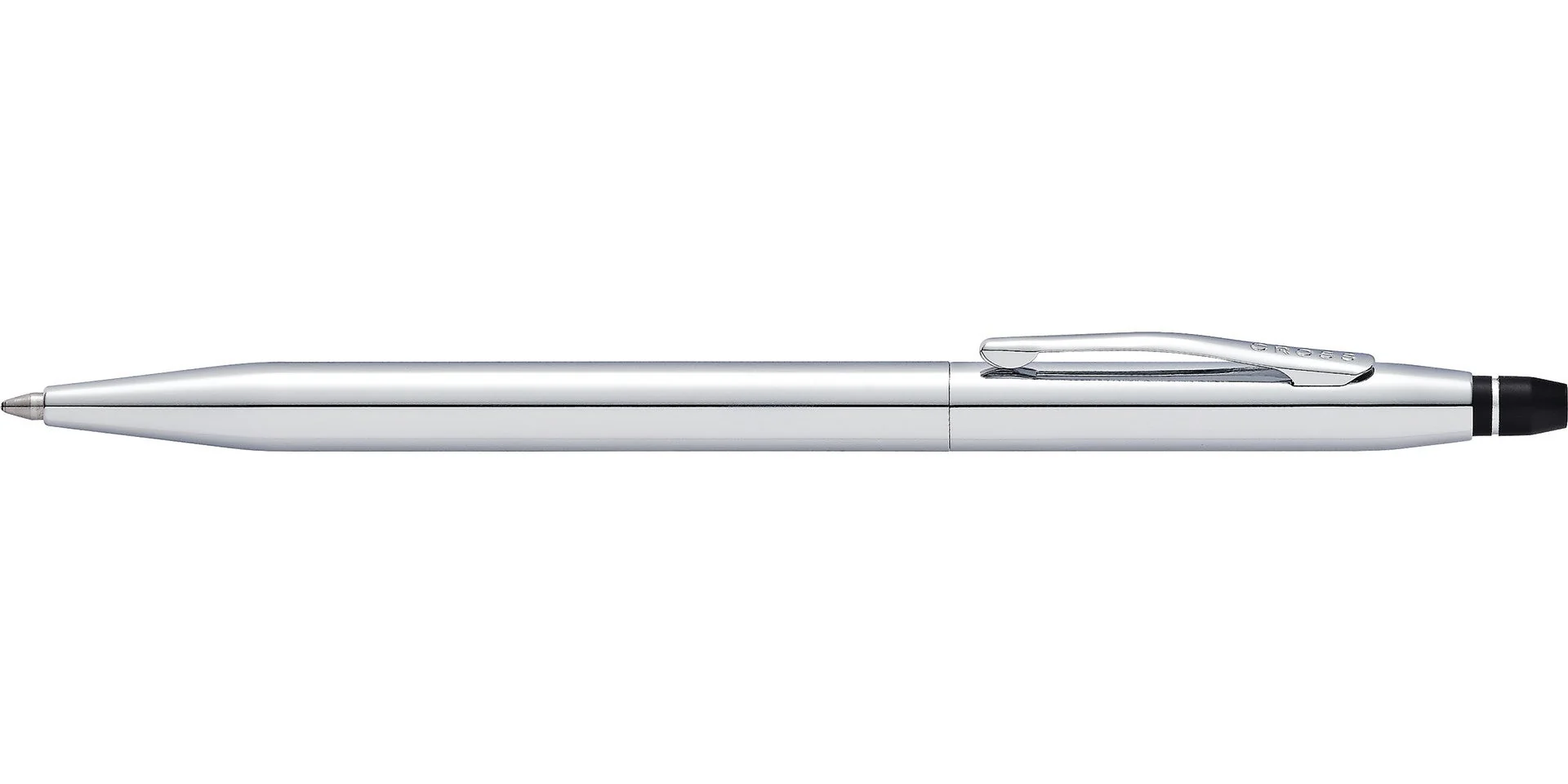 Click™ Chrome Ballpoint Pen - Image 4
