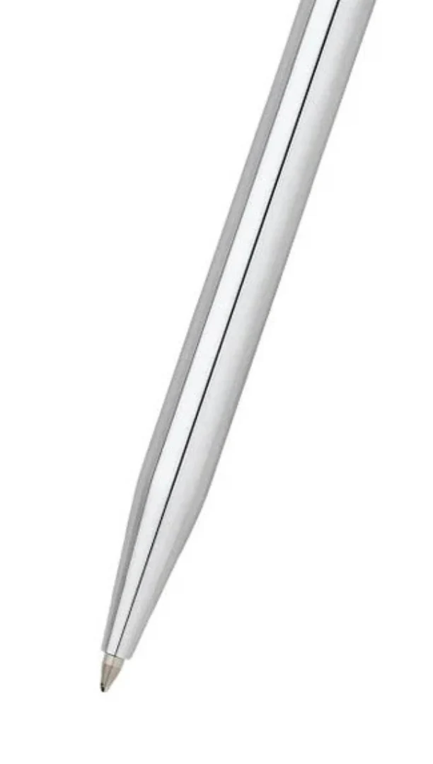 Click™ Chrome with Black Appointments Selectip® Rollerball Pen - Image 2