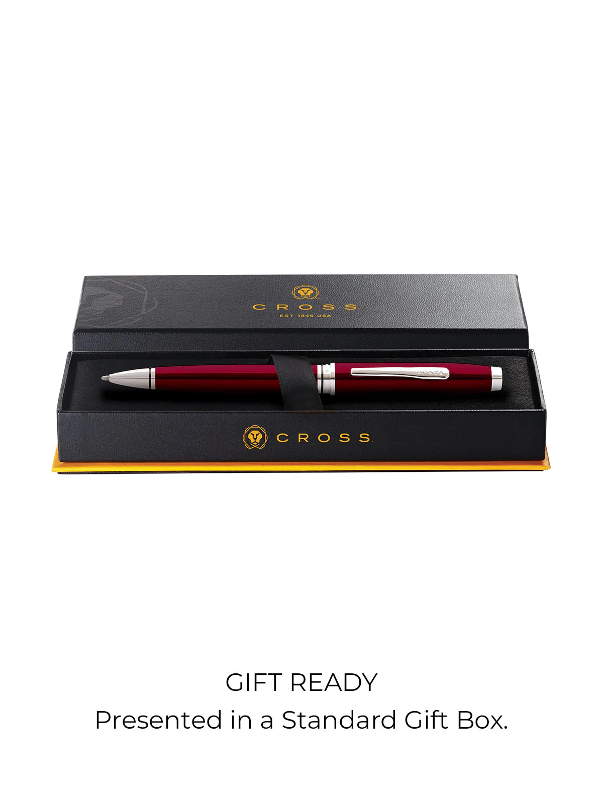 Coventry Red Lacquer Ballpoint Pen - Image 4