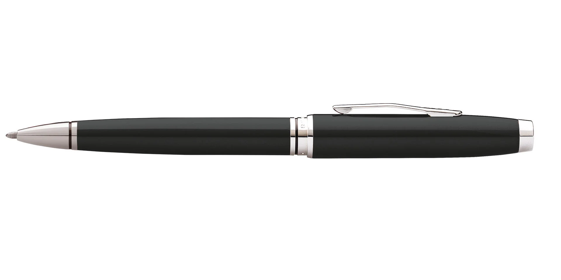 Coventry Black Lacquer Ballpoint Pen - Image 4