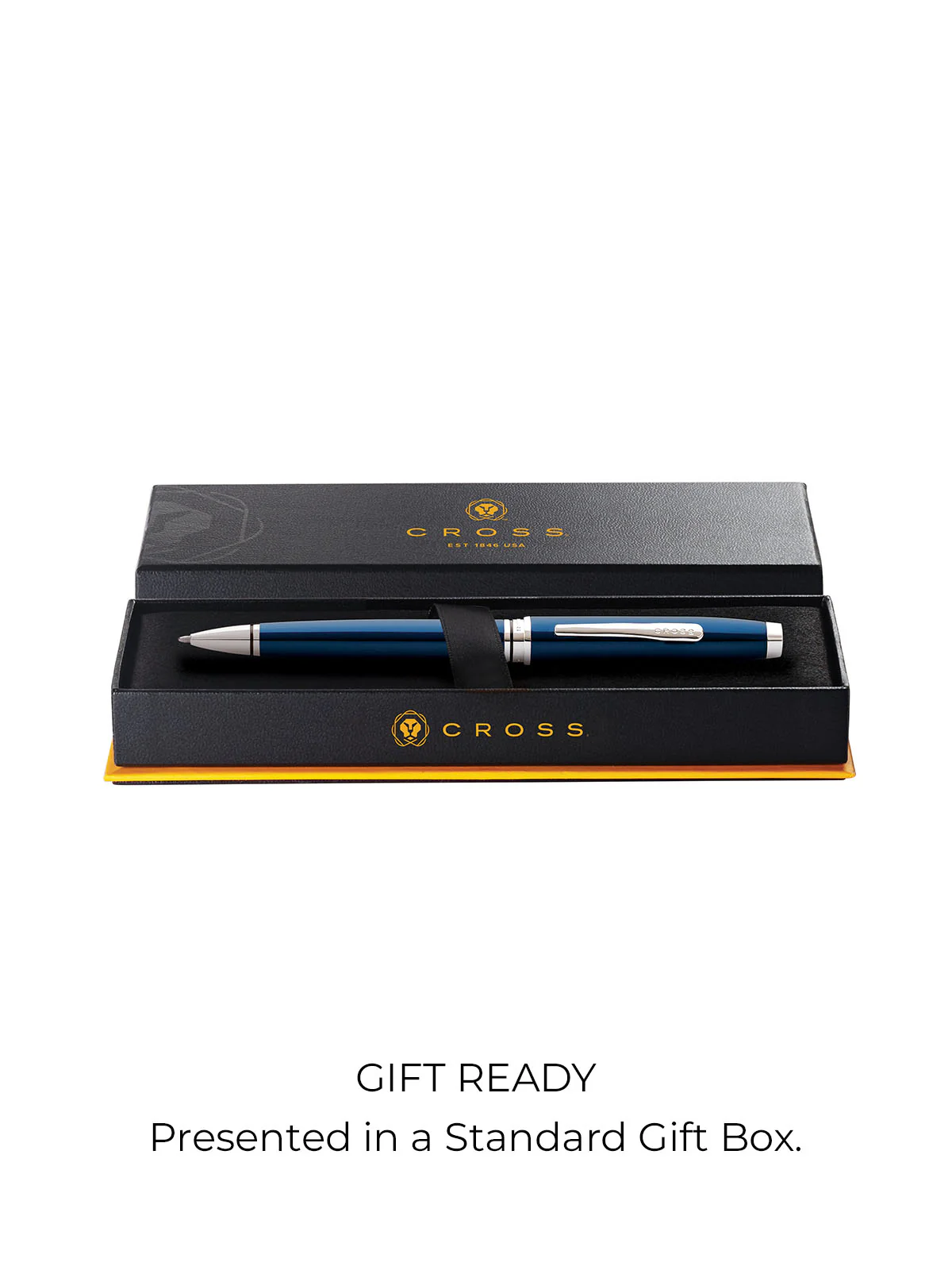 Coventry Blue Lacquer Ballpoint Pen - Image 4