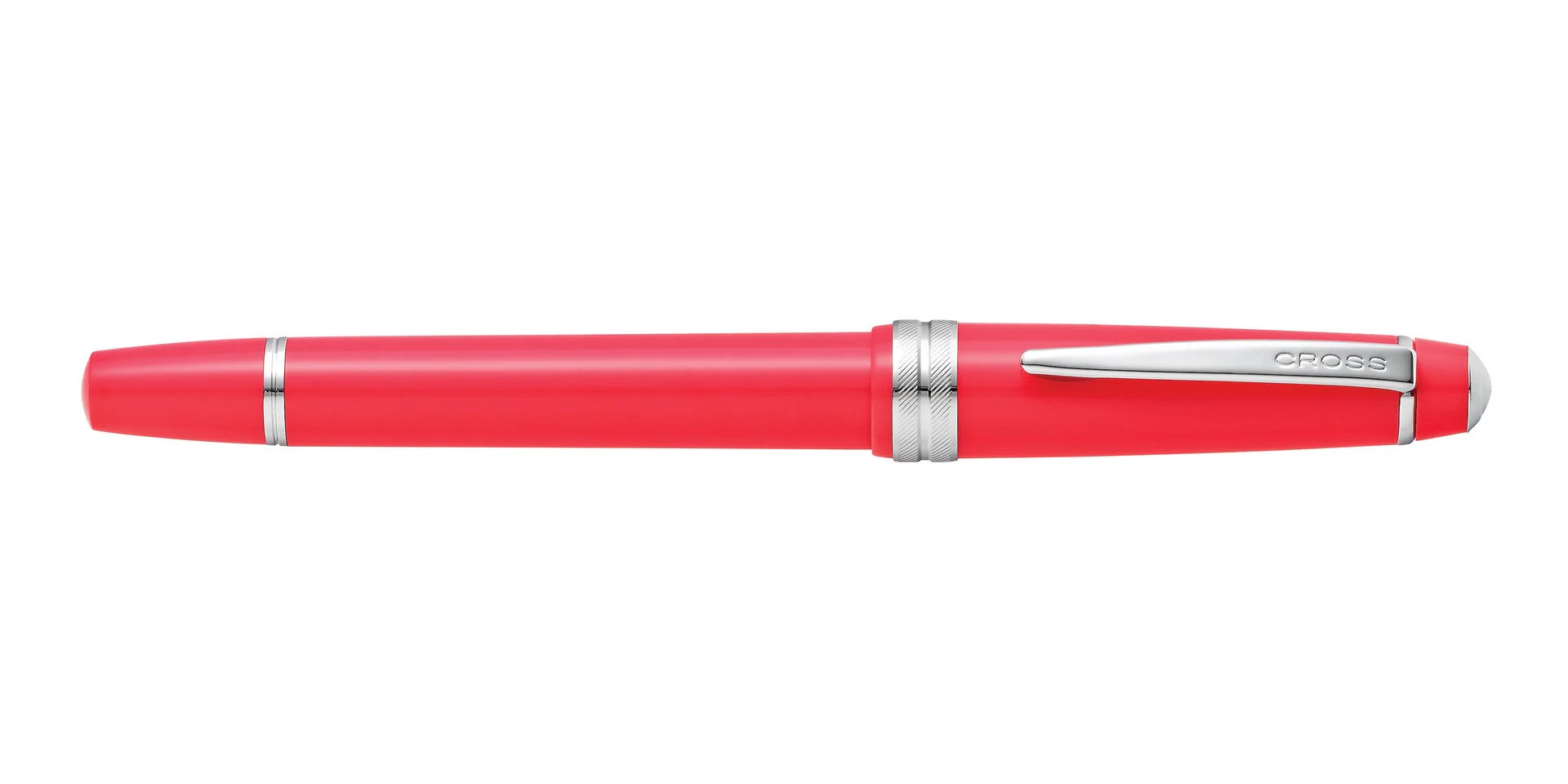 Bailey Light™ Polished Coral Resin Rollerball Pen - Image 5