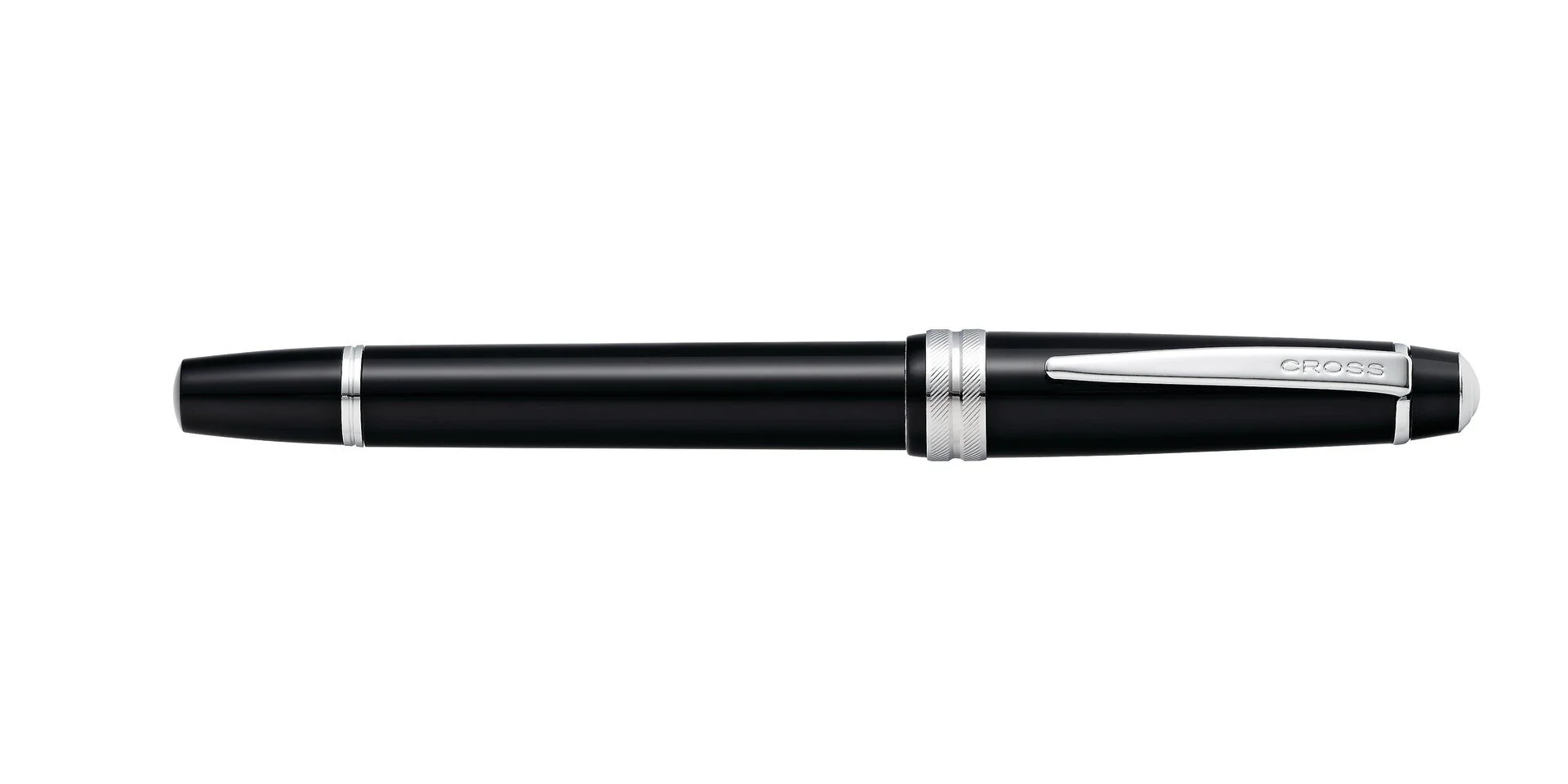 Bailey Light™ Polished Black Resin Extra-Fine Nib Fountain Pen - Image 5