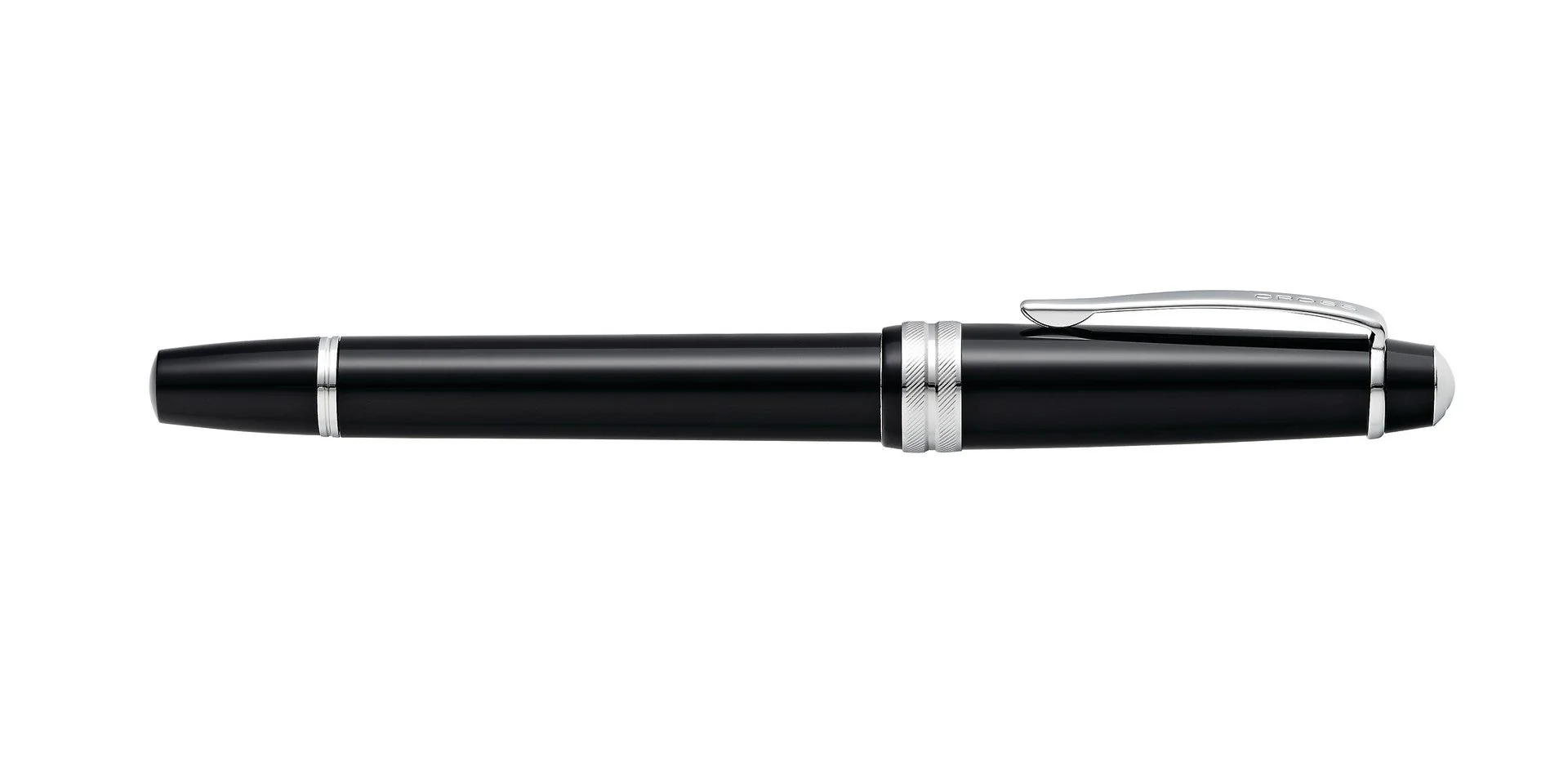 Bailey Light™ Polished Black Resin Extra-Fine Nib Fountain Pen - Image 6