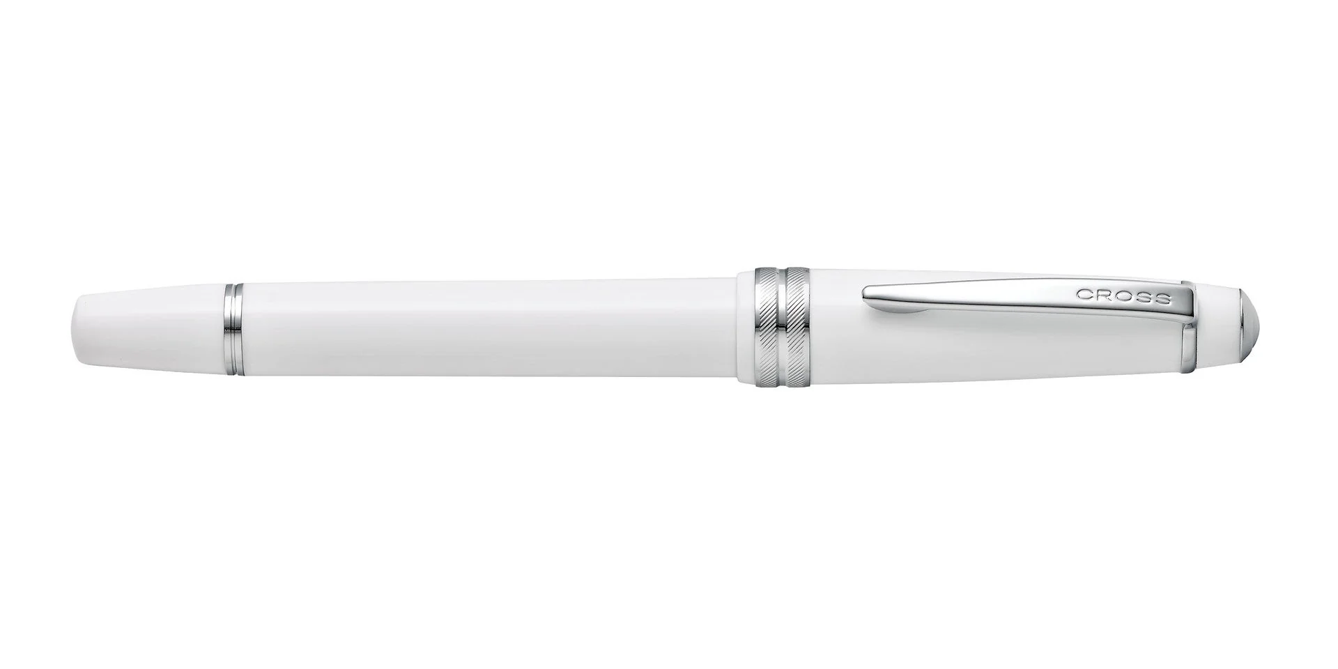 Bailey Light™ Polished White Resin Medium Nib Fountain Pen - Image 5