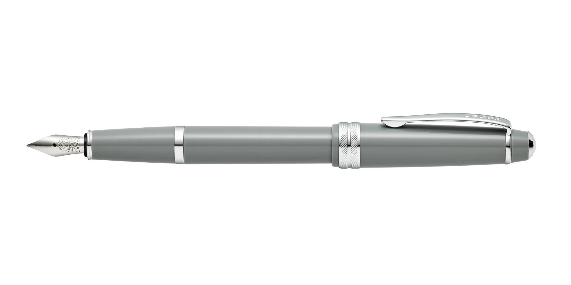 Bailey Light™ Polished Gray Resin Extra-Fine Nib Fountain Pen - Image 4