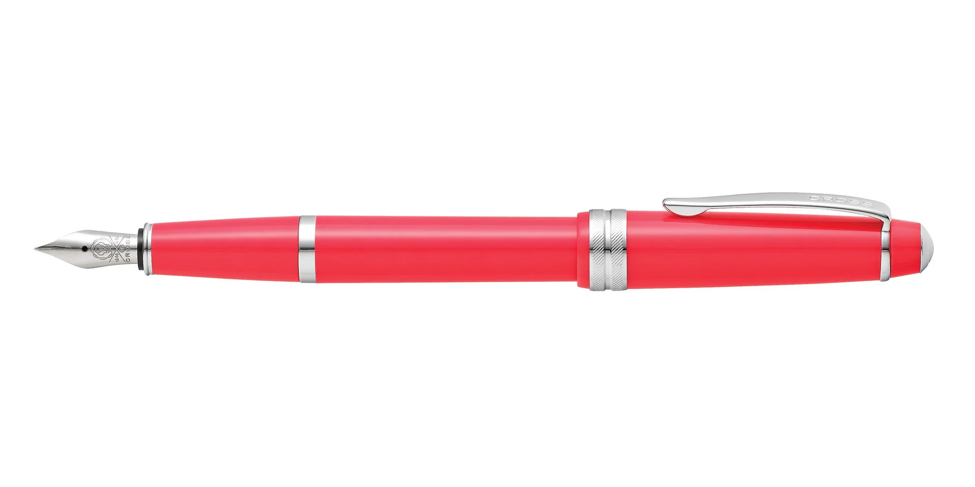 Bailey Light™ Polished Coral Resin Fine Nib Fountain Pen - Image 4