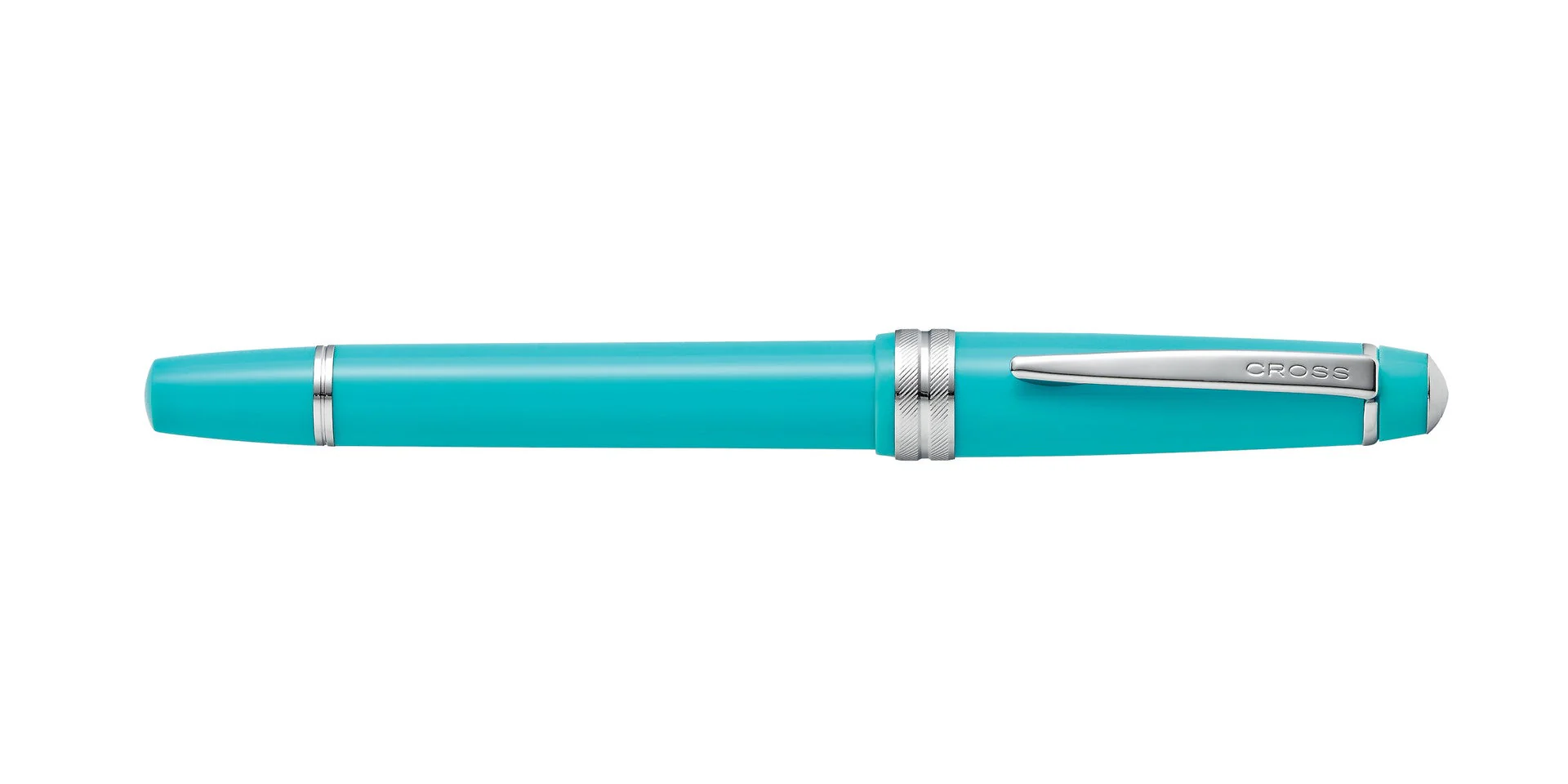 Bailey Light™ Polished Teal Resin Extra Fine Nib Fountain Pen - Image 5