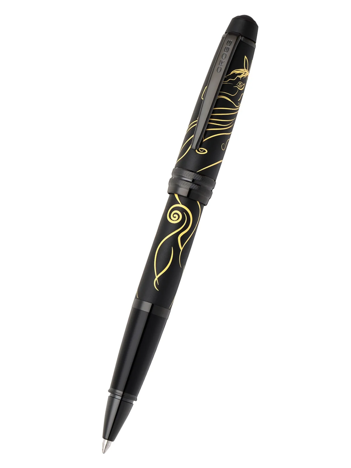 Bailey Zodiac Year of the Horse Matte Black Lacquer with Black PVD Appointments Ballpoint Pen
