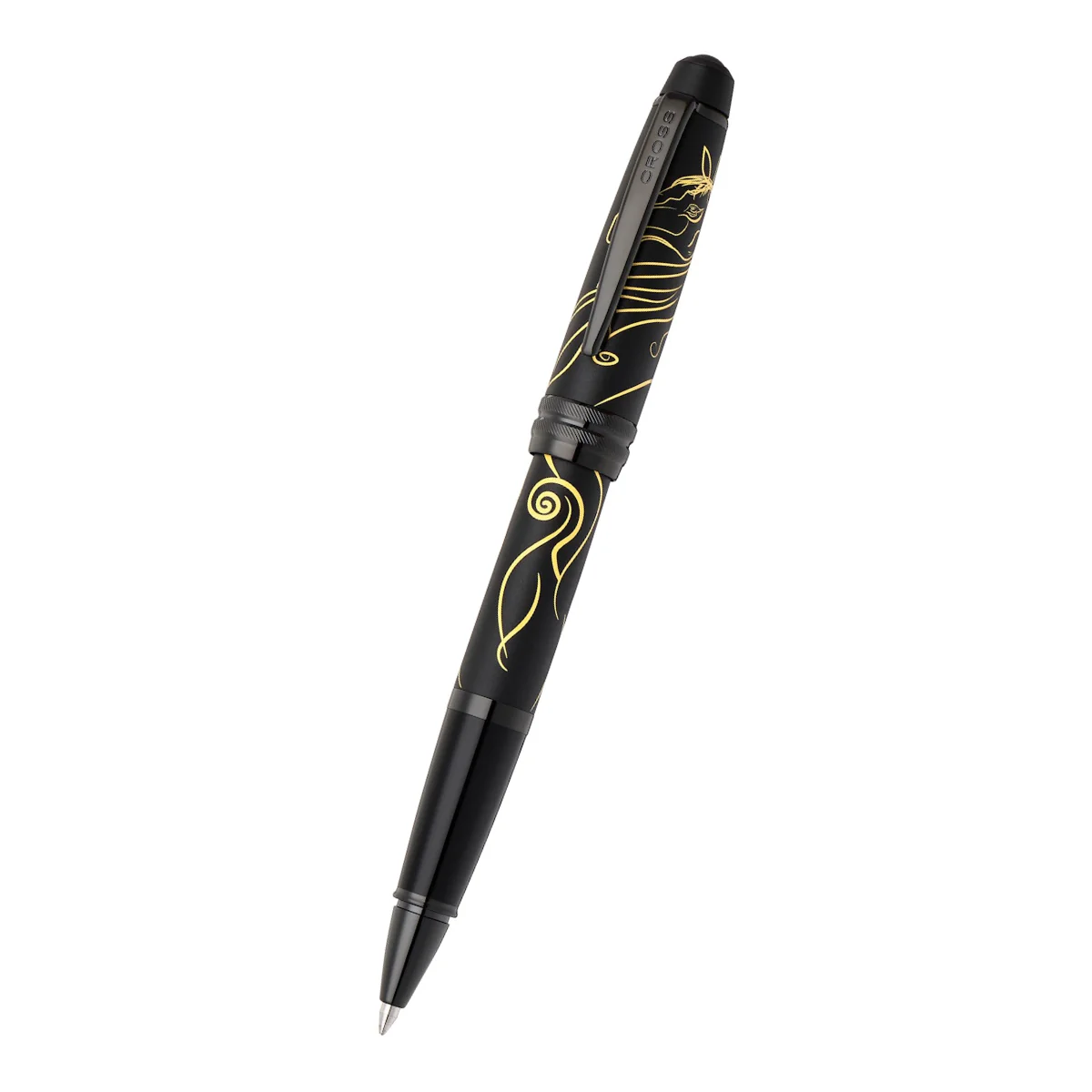Bailey Zodiac Year of the Horse Matte Black Lacquer with Black PVD Appointments Rollerball Pen - Image 4