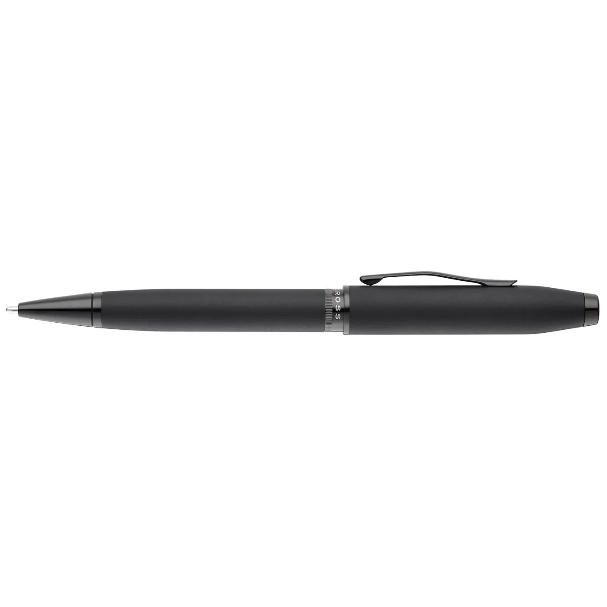 Foundry Matte Black Lacquer with PVD Black Appointments Ballpoint Pen - Image 3