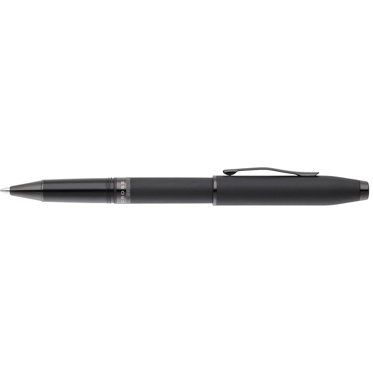 Foundry Matte Black Lacquer with PVD Black Appointments Rollerball Pen - Image 3