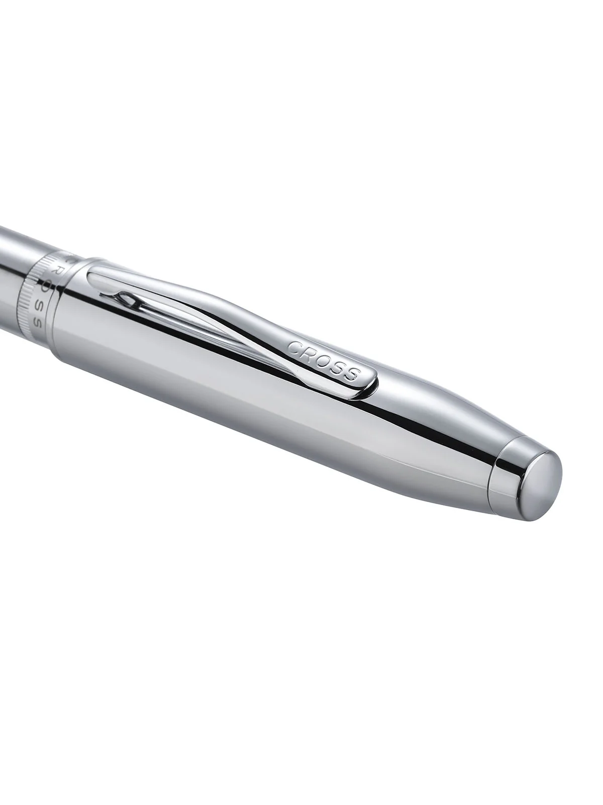 Foundry Polished Chrome with Polished Chrome Appointments Rollerball Pen - Image 2
