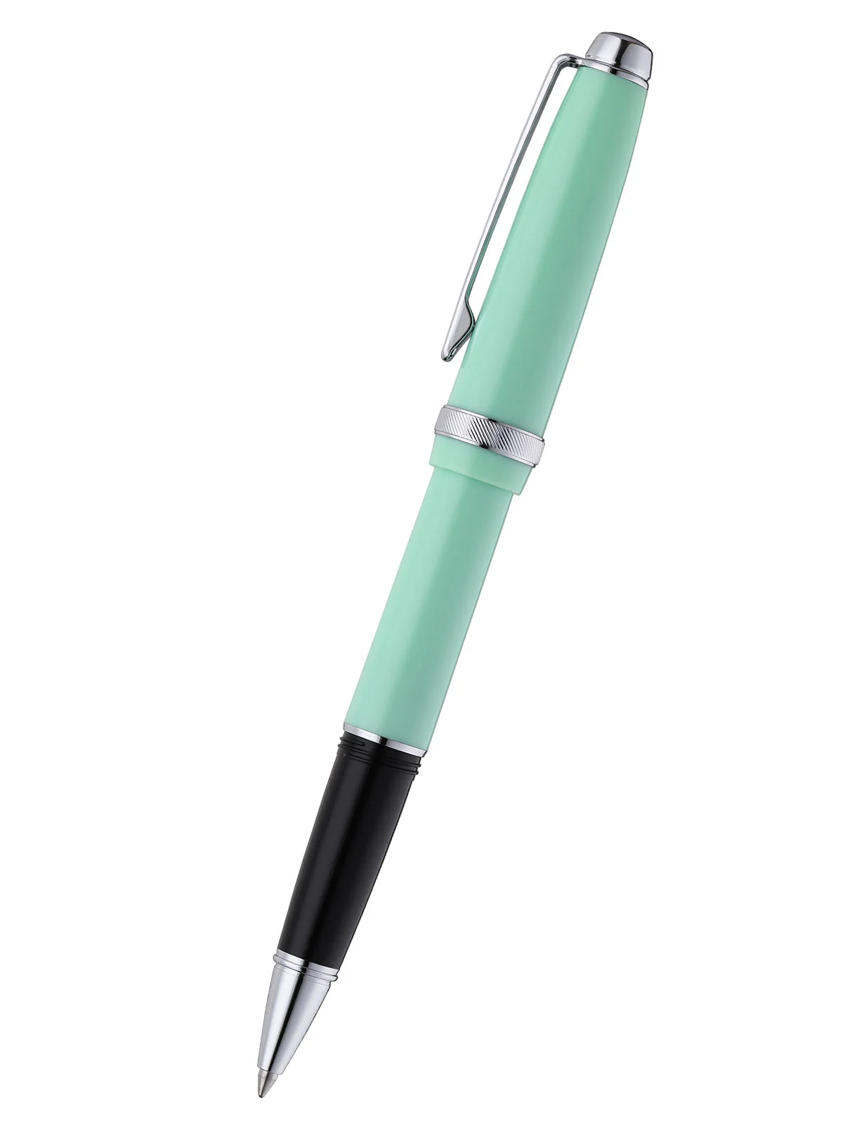 Lume Seafoam with Polished Chrome Appointments Ballpoint Pen - Image 3