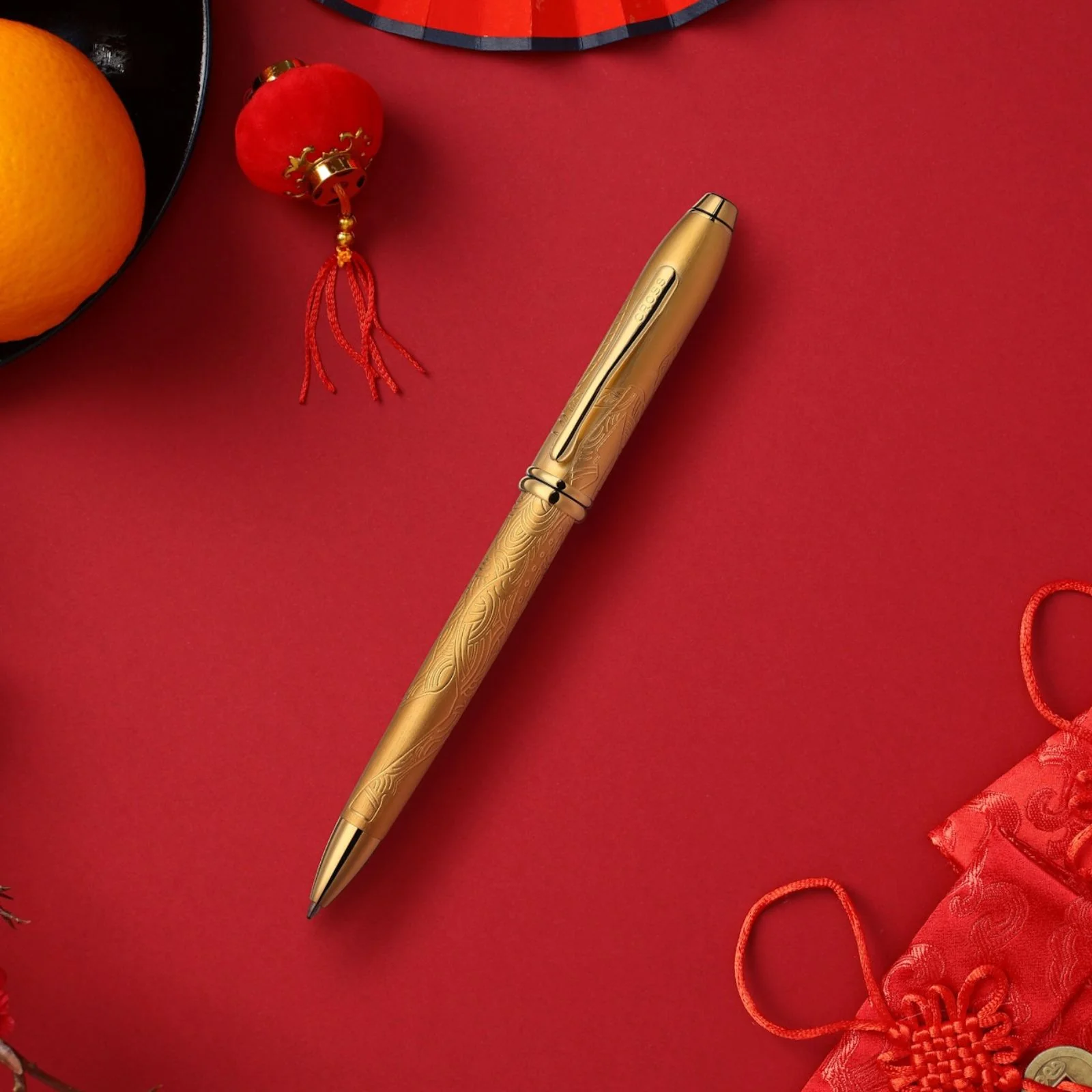 Townsend® Zodiac Year of the Horse 23KT Gold-plated with Gold-plated Appointments Ballpoint Pen - Image 6